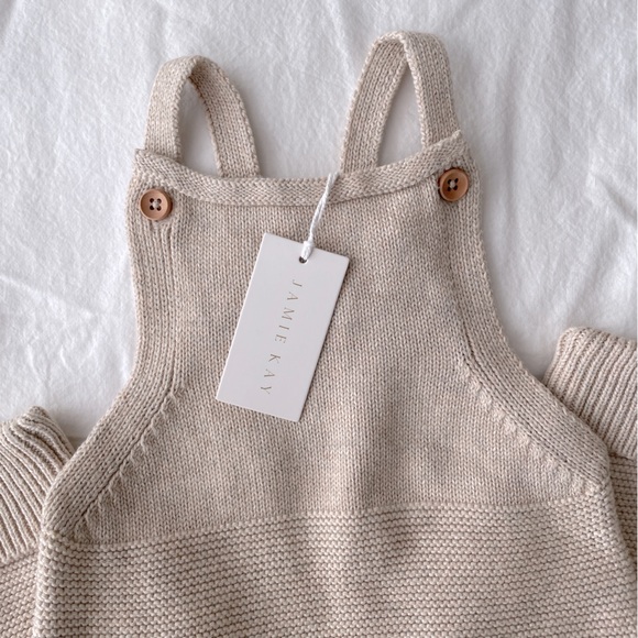 NWT Jamie Kay Alex Romper in Oatmeal Fleck 3yr - Picture 4 of 6